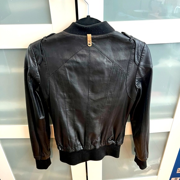 MACKAGE Leather Bomber Jacket 🔥 - Picture 2 of 4